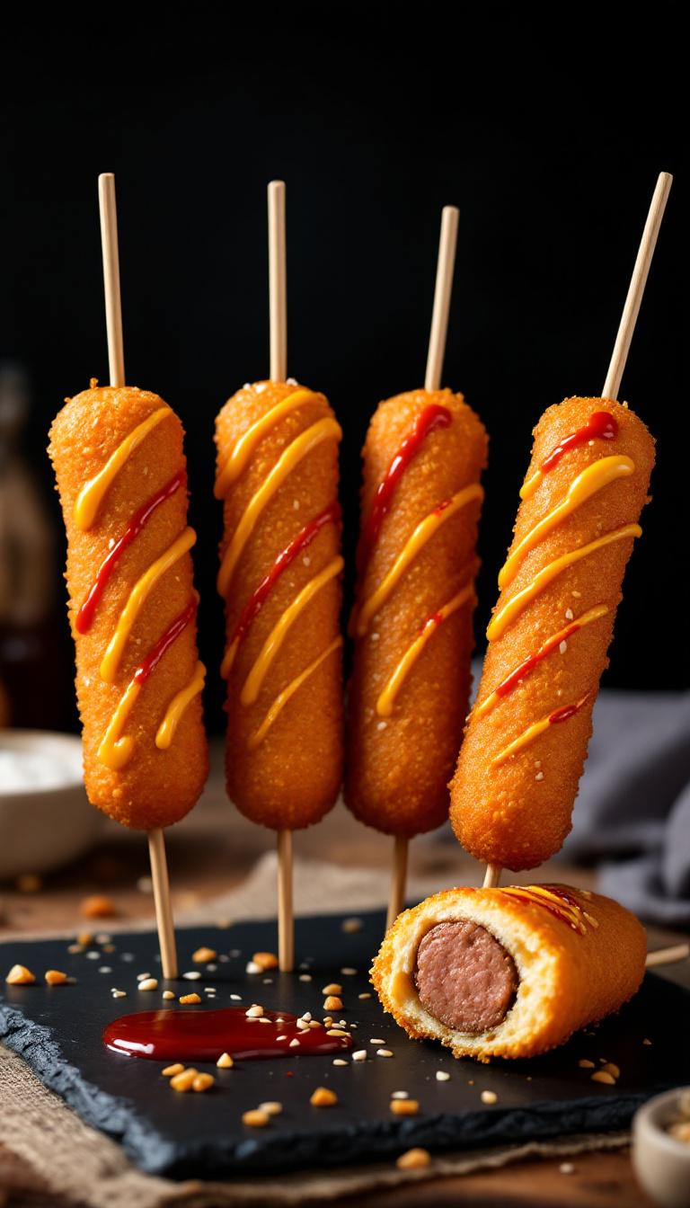 Pirinç Unlu Korean Corn Dog