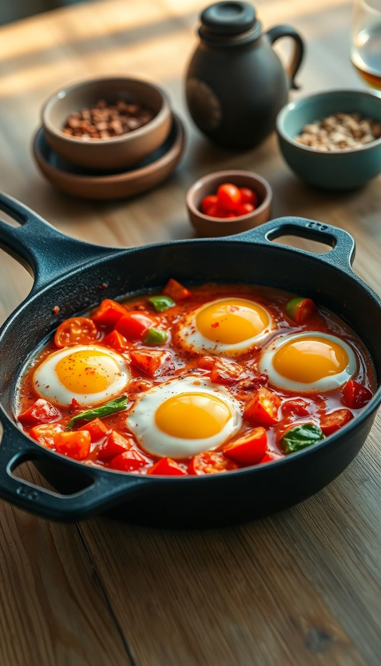 Klasik Menemen — Yaz Domatesiyle Soğansız Kahvaltı Kralı